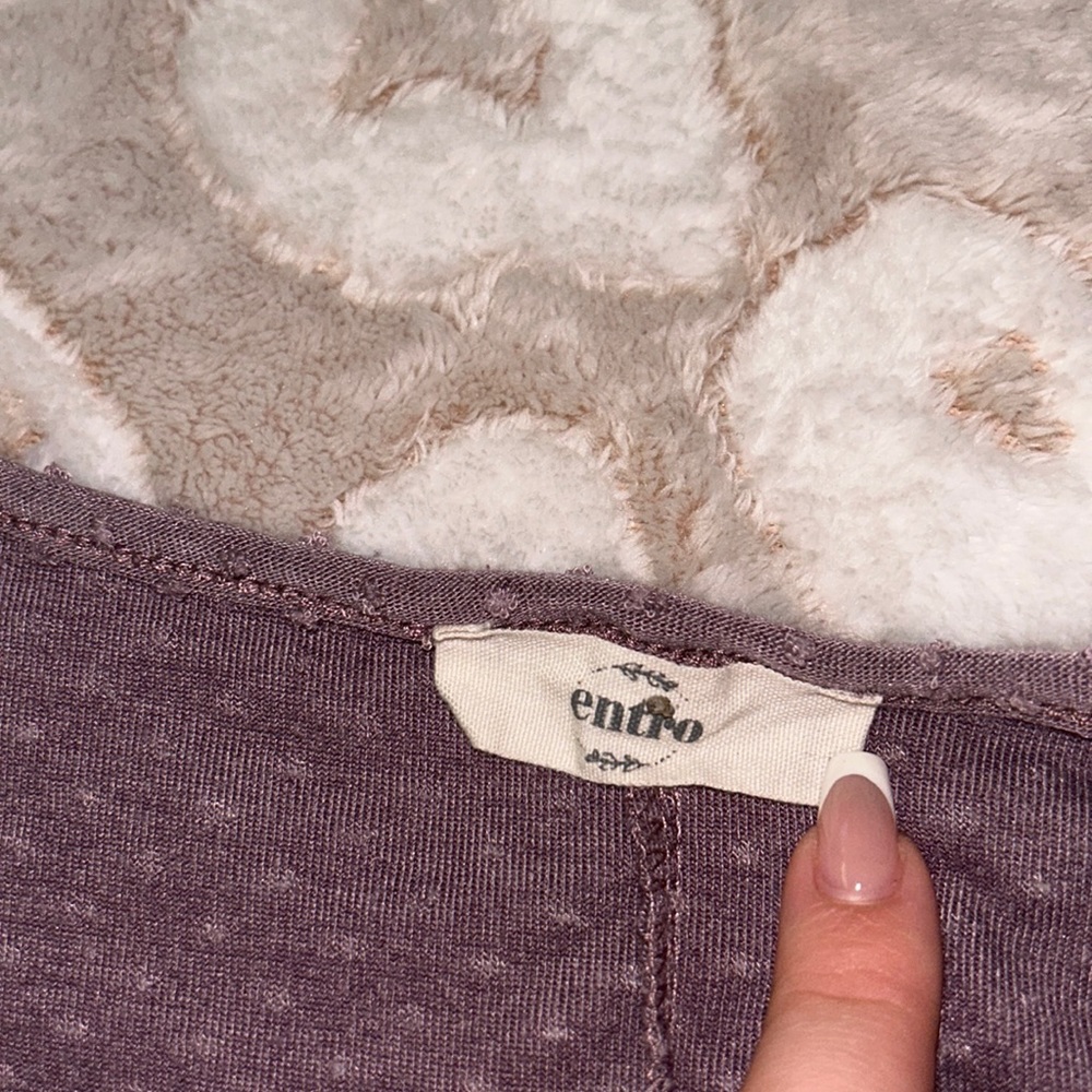 Purple Entro blouse • - Picture 4 of 5